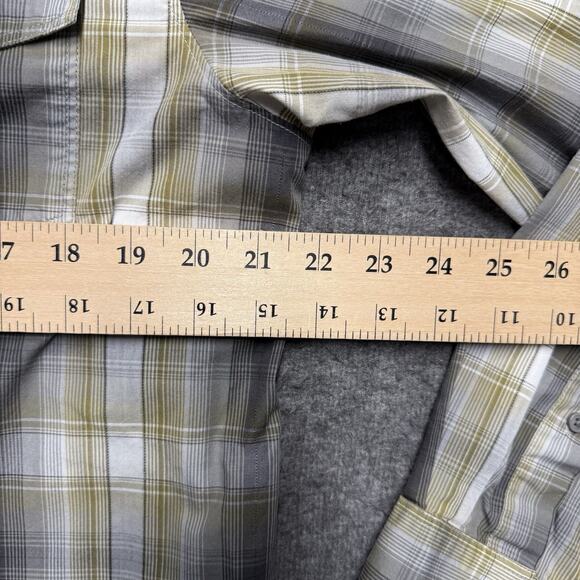 Lot of 2 Columbia Long Sleeve Button Up Shirts Men's Small/Medium (no tag) Plaid - Picture 5 of 12